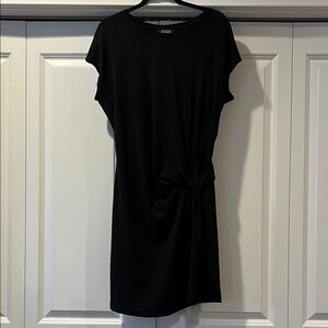 Tie tshirt dress